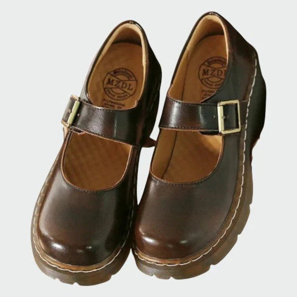 Olivia | Women's Orthopedic Platform Mary Jane Shoes
