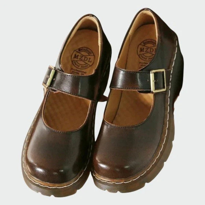 Olivia | Women's Orthopedic Platform Mary Jane Shoes