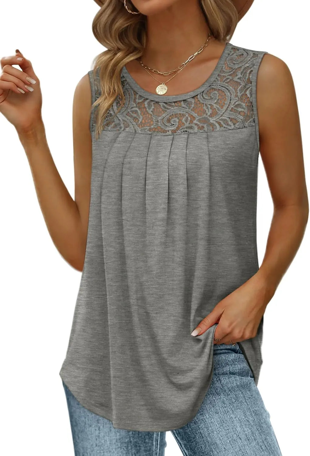 Grace & Jess | CLASSIC SLEEVELESS BLOUSE