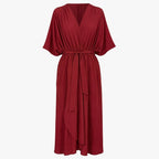 Aveline | Women's Wrap Maxi Summer Holiday Dress