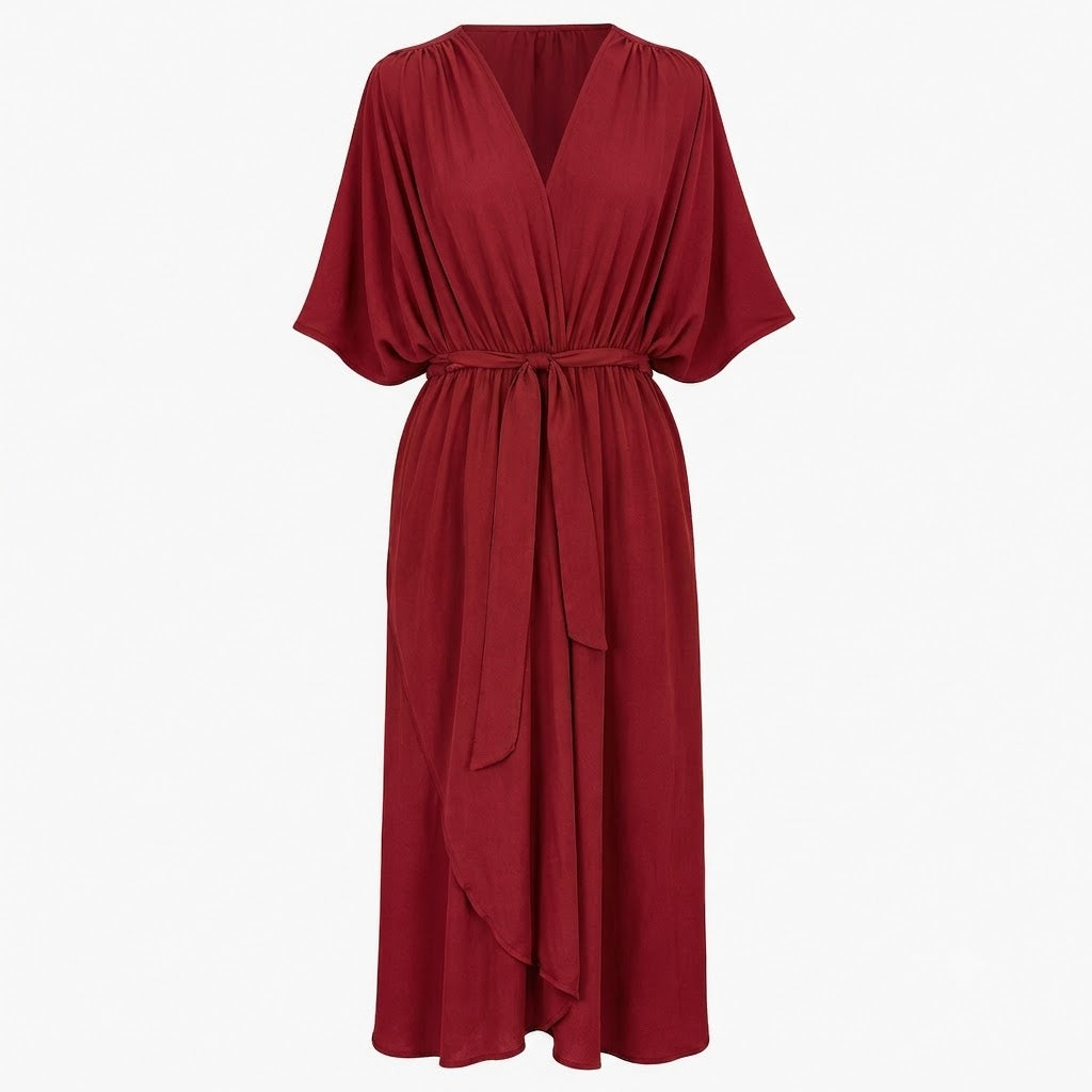 Aveline | Women's Wrap Maxi Summer Holiday Dress
