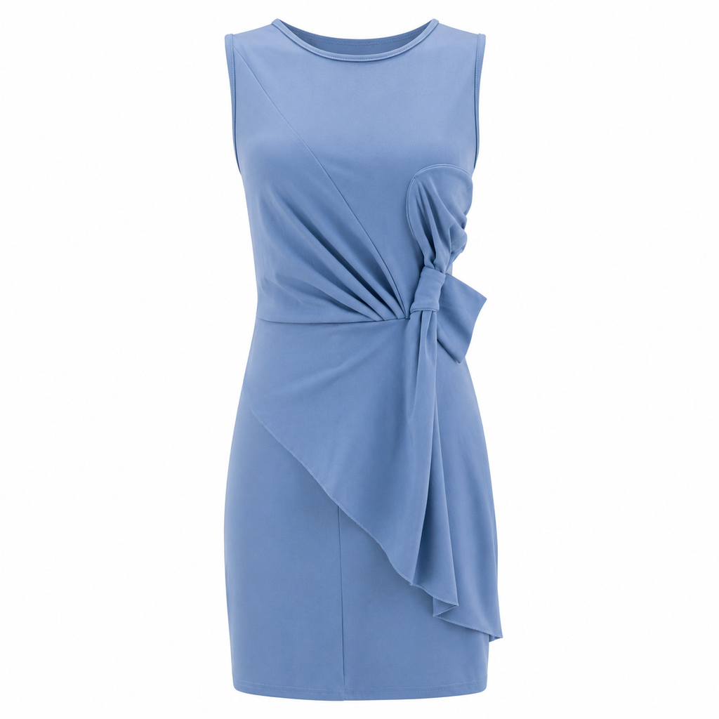 Quinn | Women's Elegant Bow Detail Dress