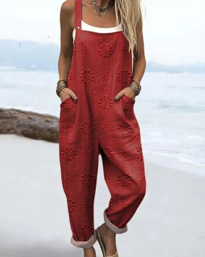 Petra | Women's Casual Dungaree Jumpsuit