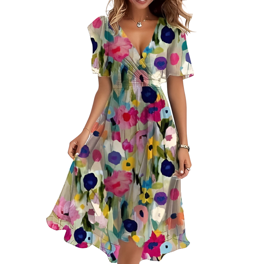 Alina | Women's Flowy Summer Dress
