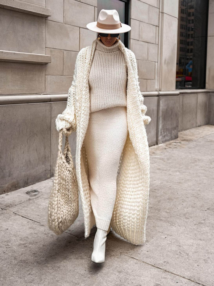 Grace & Jess | Close Shawl Collar Cardigan