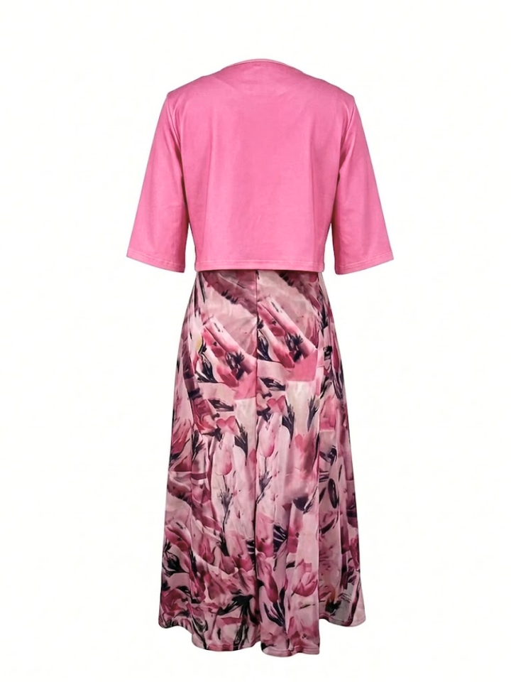 Catherine | Women's Floral Maxi Dress & Jacket Set