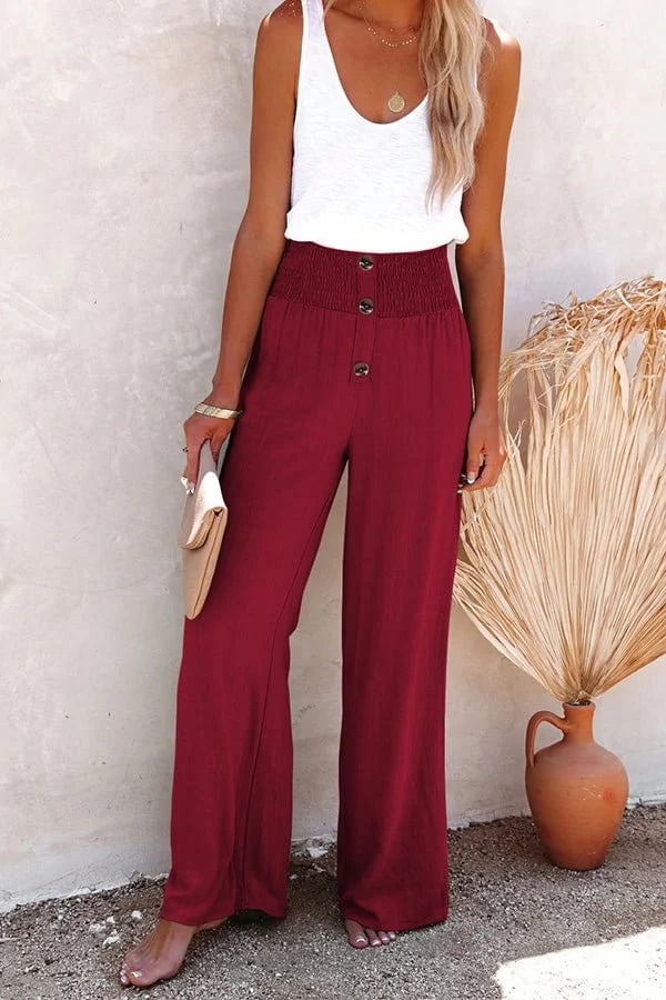 Grace & Jess | Relaxed High-Waist Pants