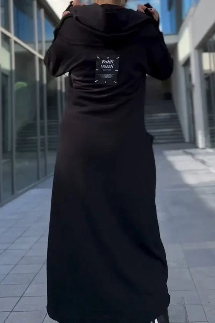 Grace & Jess | Long Zip Up Hoodie