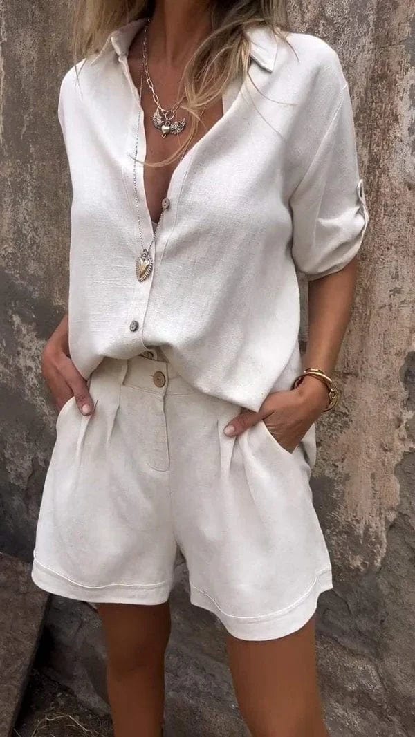 Tallulah | Women's Shorts and Shirt Set