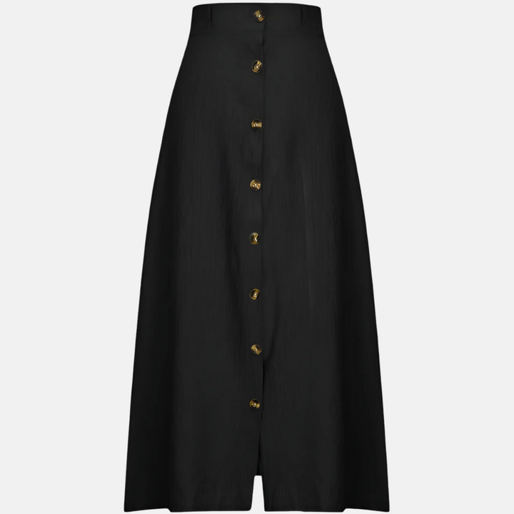 Velisse | Women's Button-Down Crinkle Maxi Skirt