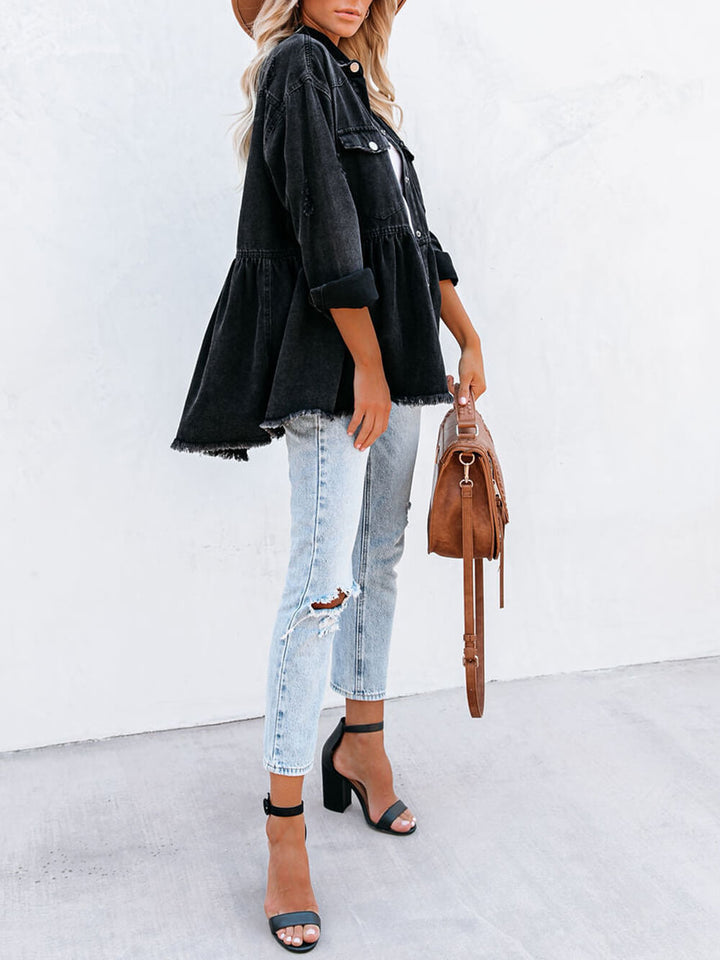 Grace & Jess | Button Down Shirt Jacket