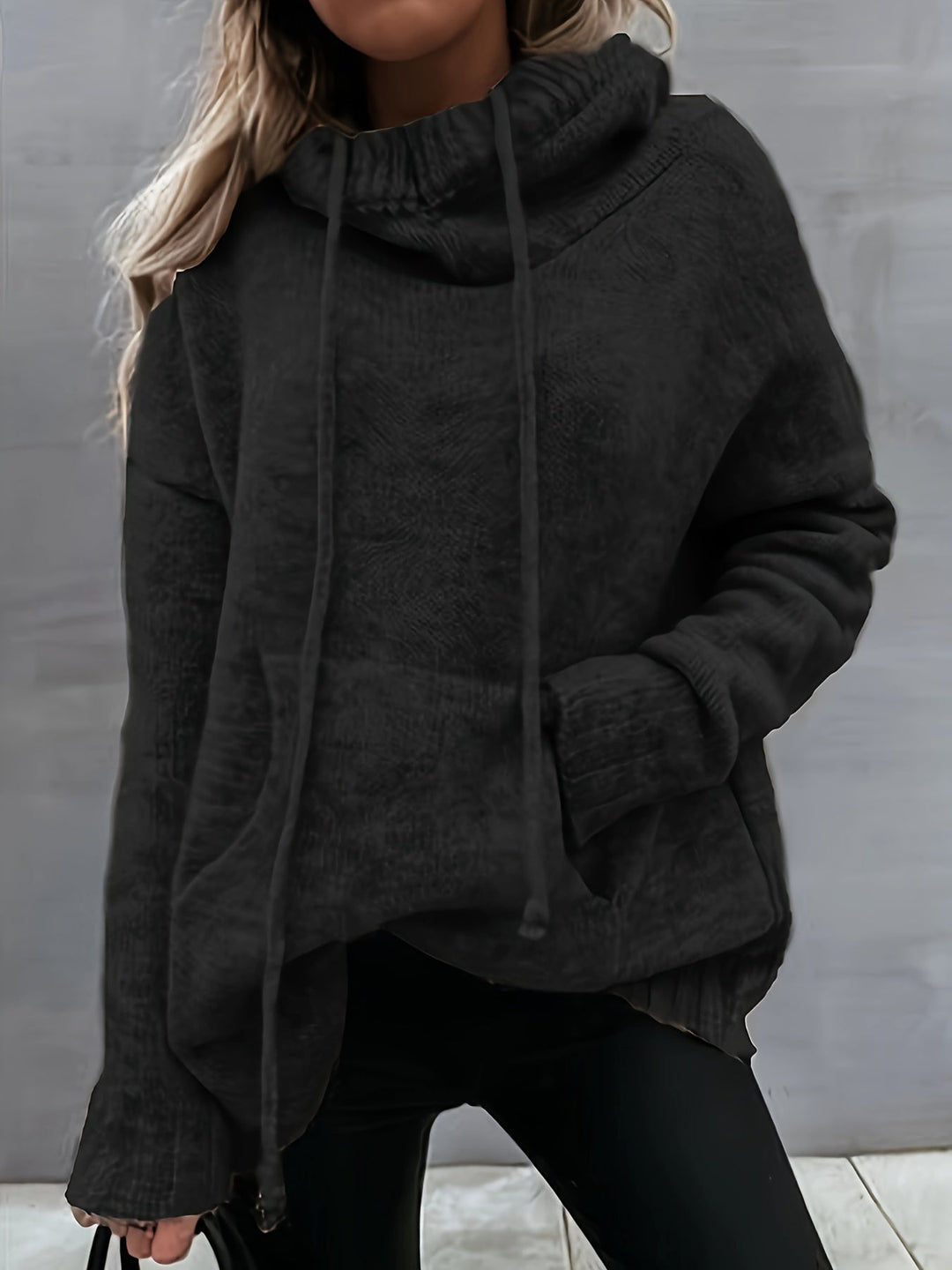 Grace & Jess | Long Sleeve Sweater With Pocket