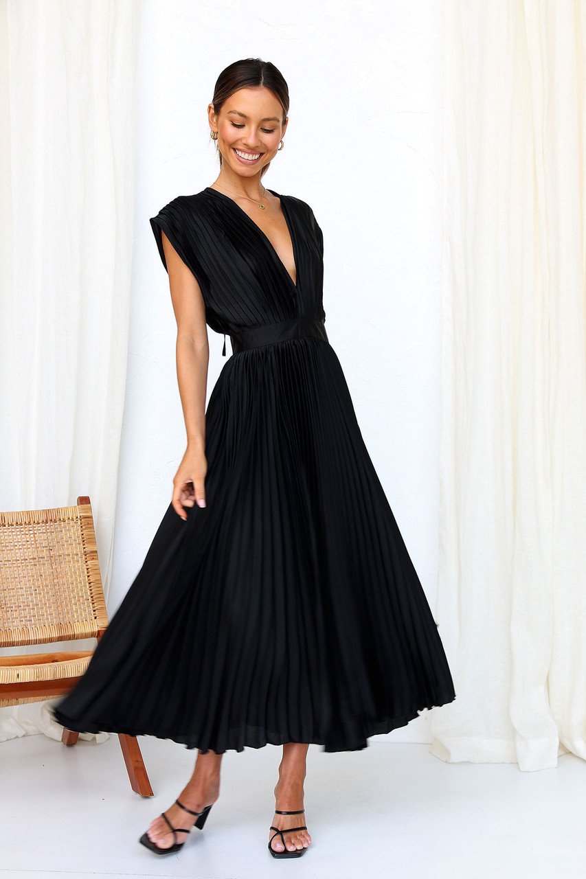 Madisyn | Women's Pleated Skirt Dress