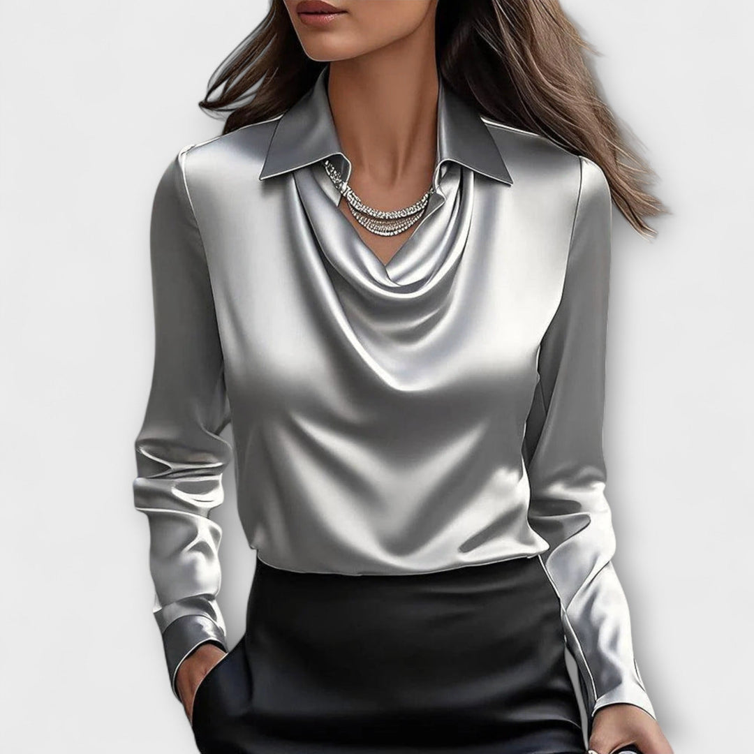Sophy | Shiny blouse
