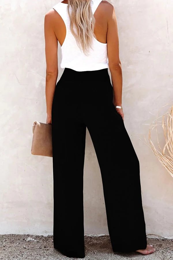 Grace & Jess | Relaxed High-Waist Pants