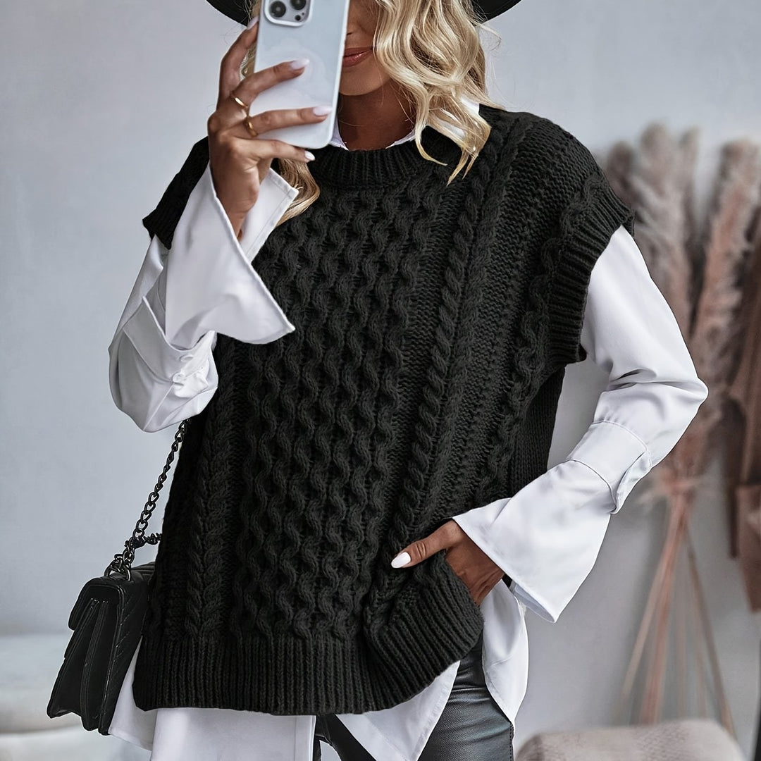 Maëlle | Knit Layered Sweater Vest