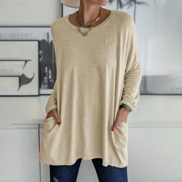 Arial | Women's Relaxed Long Sleeve Top