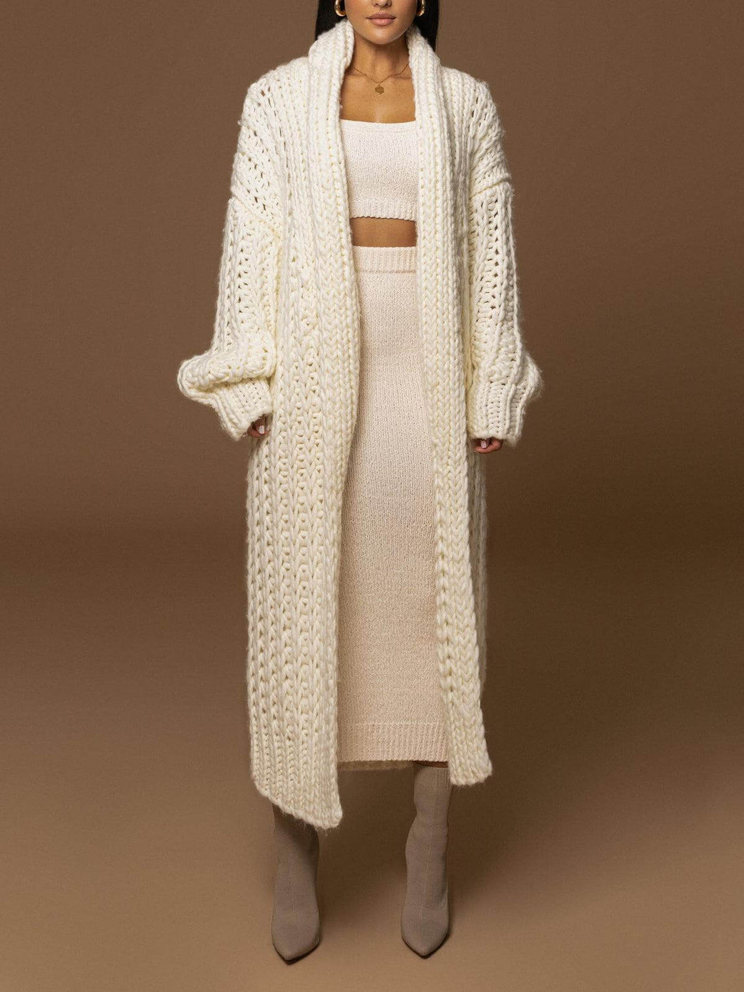 Grace & Jess | Close Shawl Collar Cardigan
