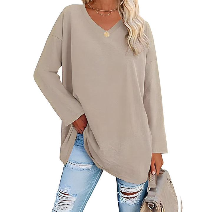 Grace & Jess | Relaxed V-Neck Sweater