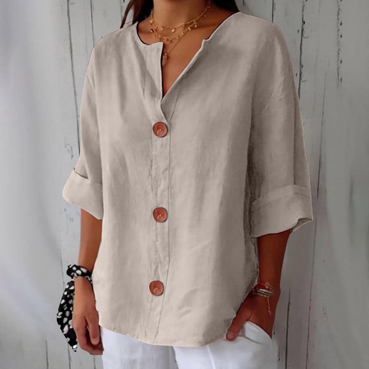Grace & Jess |  Coastal Linen Blouse
