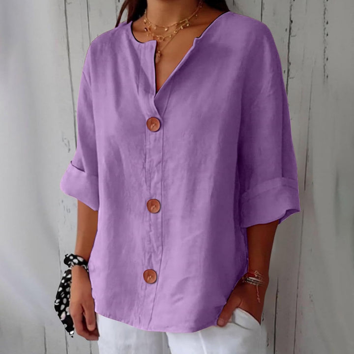 Grace & Jess |  Coastal Linen Blouse