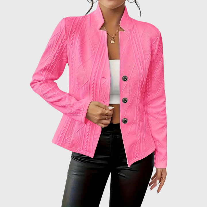 Veyloria | Women's Button Blazer Jacket