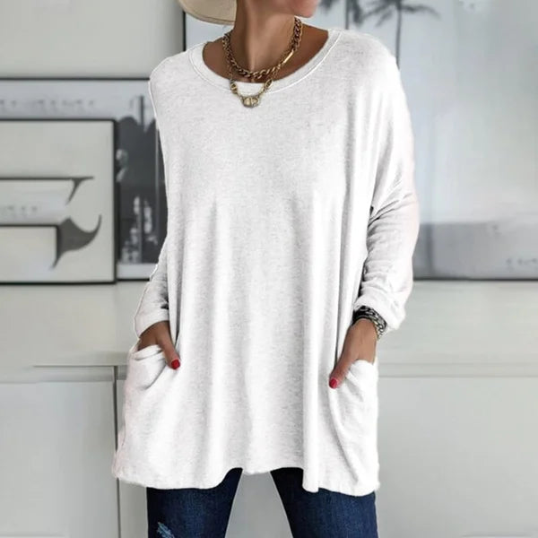 Arial | Women's Relaxed Long Sleeve Top