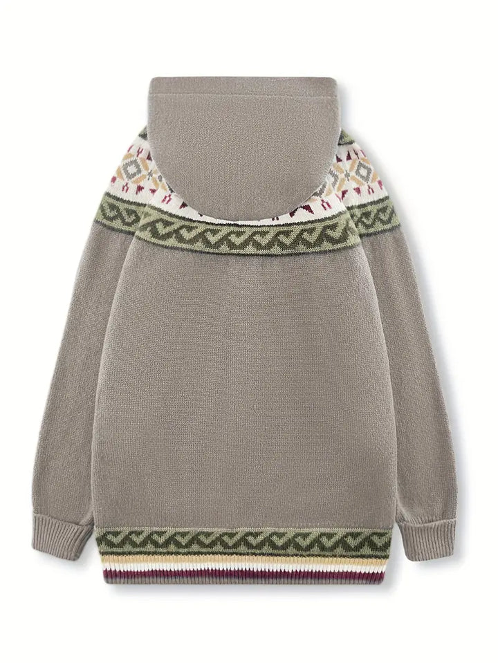 Grace & Jess | Casual Hooded Cardigan