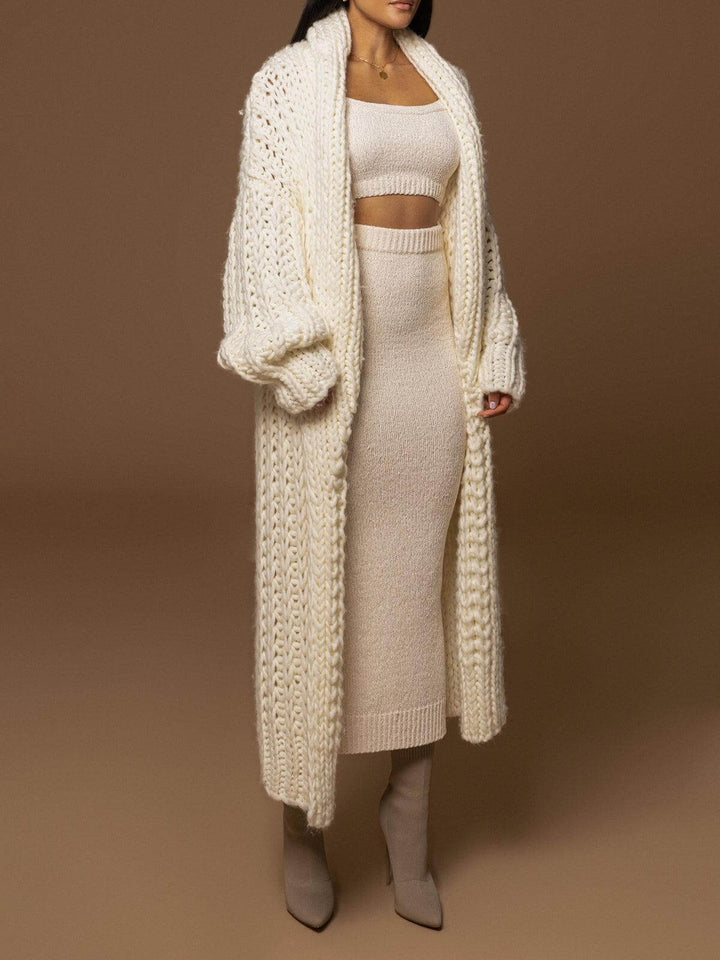 Grace & Jess | Close Shawl Collar Cardigan