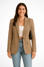 Camille | Women's Elegant Tailored Soft Comfort Blazer