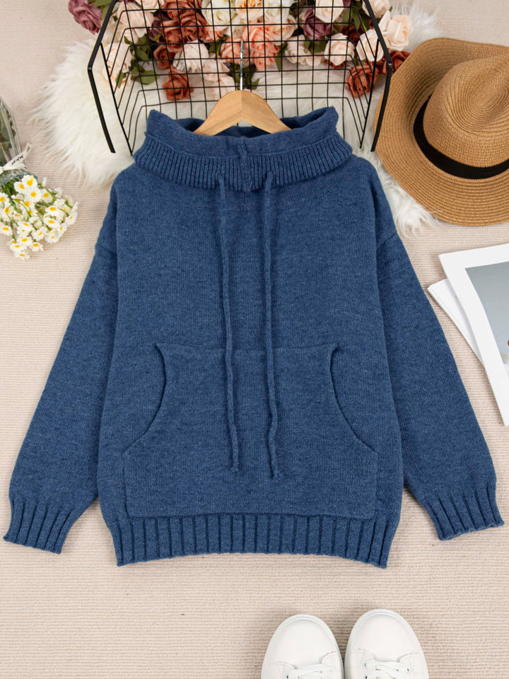 Grace & Jess | Long Sleeve Sweater With Pocket