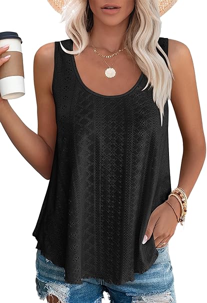 Quentin | Women's Printed Sleeveless Vest Top