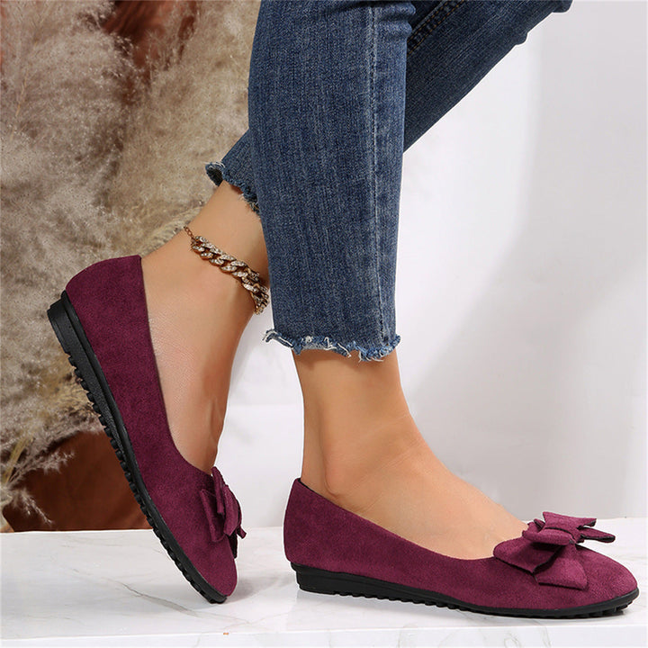 Blossom | Women's Comfortable Bow Slip-On Shoes