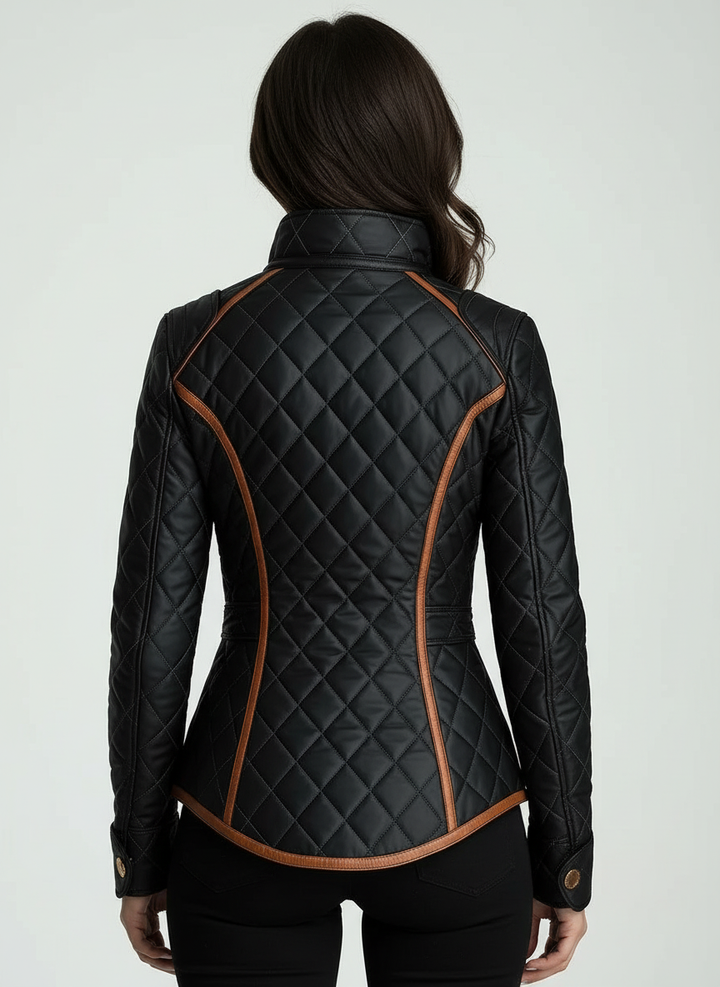Lillian | Diamond-quilted Padded Jacket