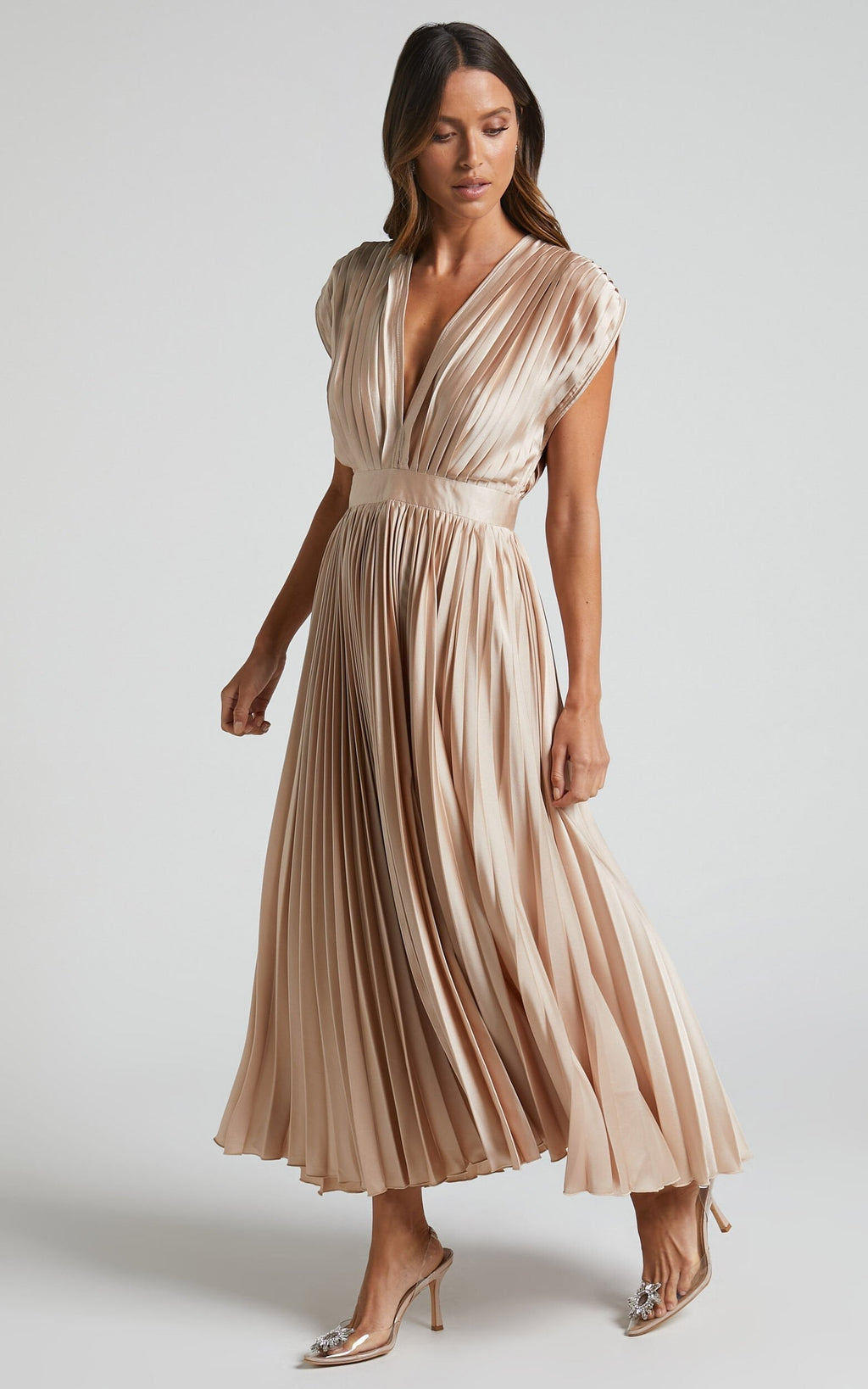 Madisyn | Women's Pleated Skirt Dress