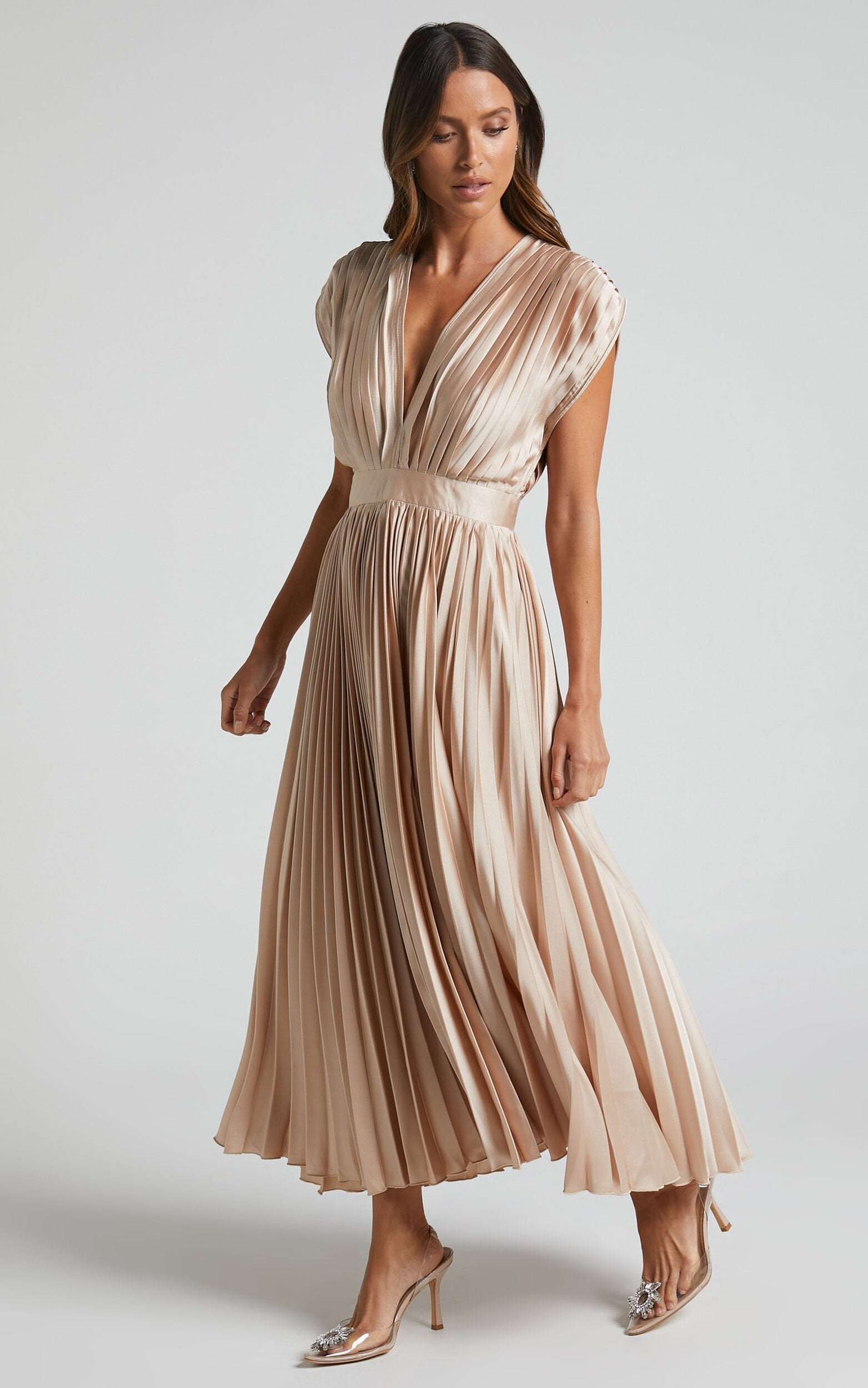 Madisyn | Women's Pleated Skirt Dress