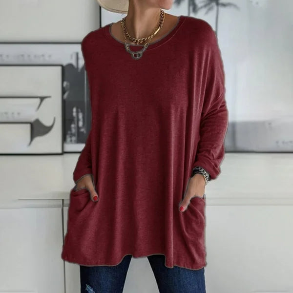 Arial | Women's Relaxed Long Sleeve Top
