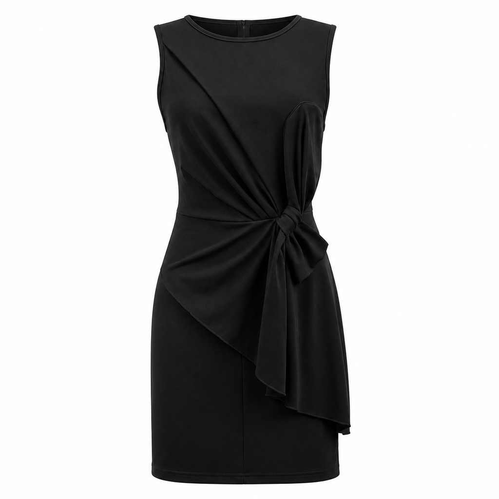 Quinn | Women's Elegant Bow Detail Dress