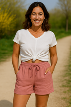 Undine | Women's Drawstring Summer Shorts