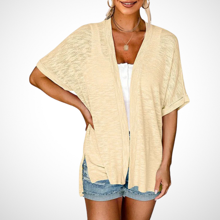 Grace & Jess | Flowy Short Sleeve Cardigan
