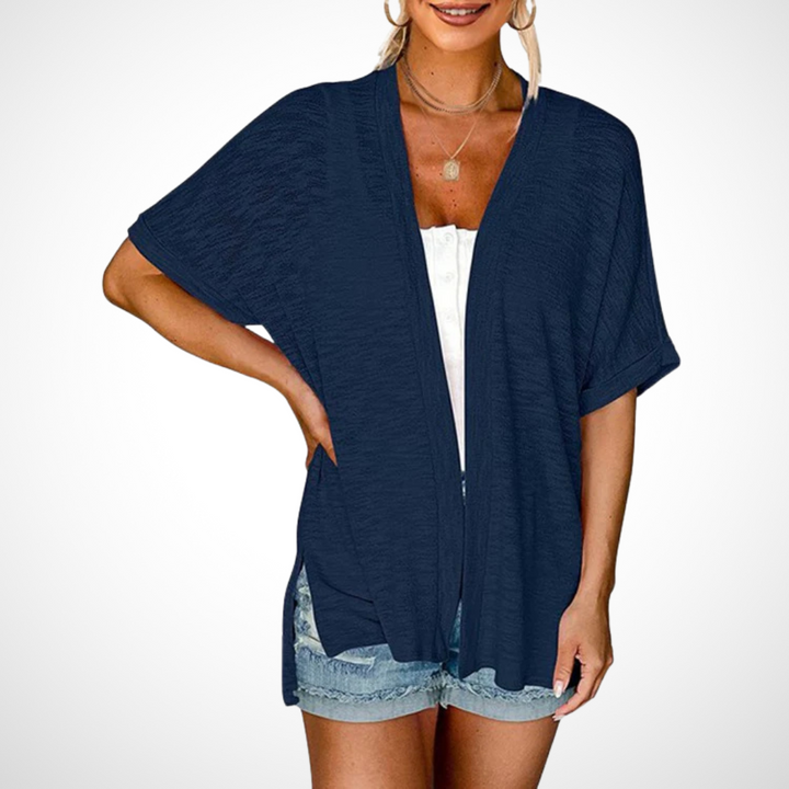 Grace & Jess | Flowy Short Sleeve Cardigan