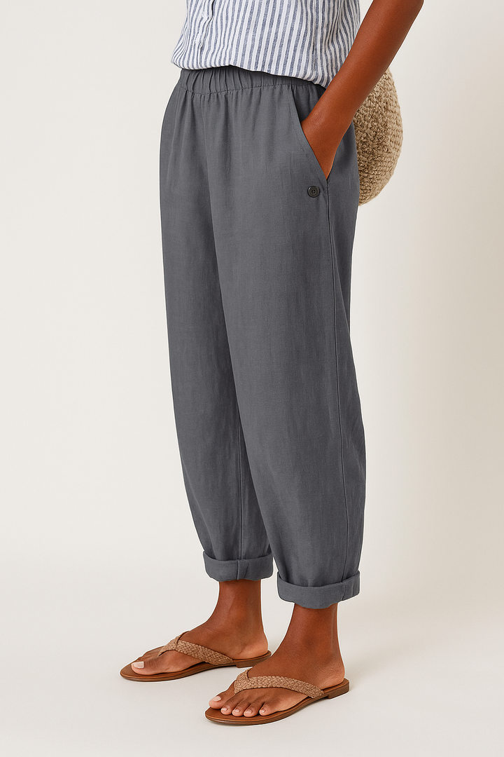 Grace & Jess | Stylish Pants With Side Pockets