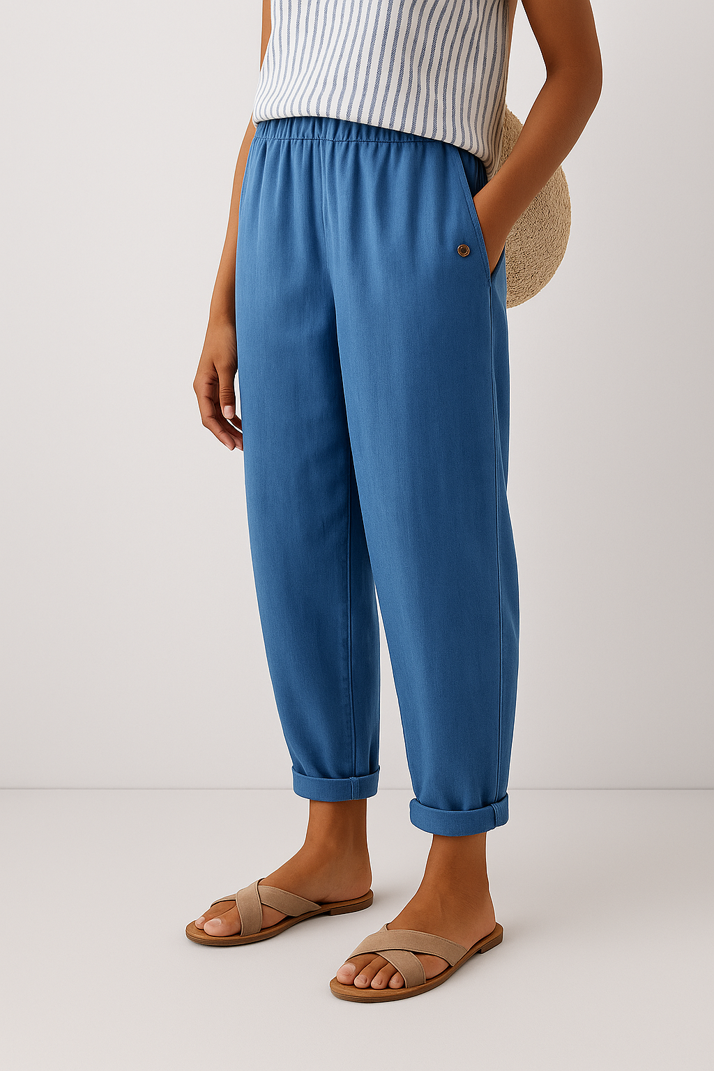 Grace & Jess | Stylish Pants With Side Pockets