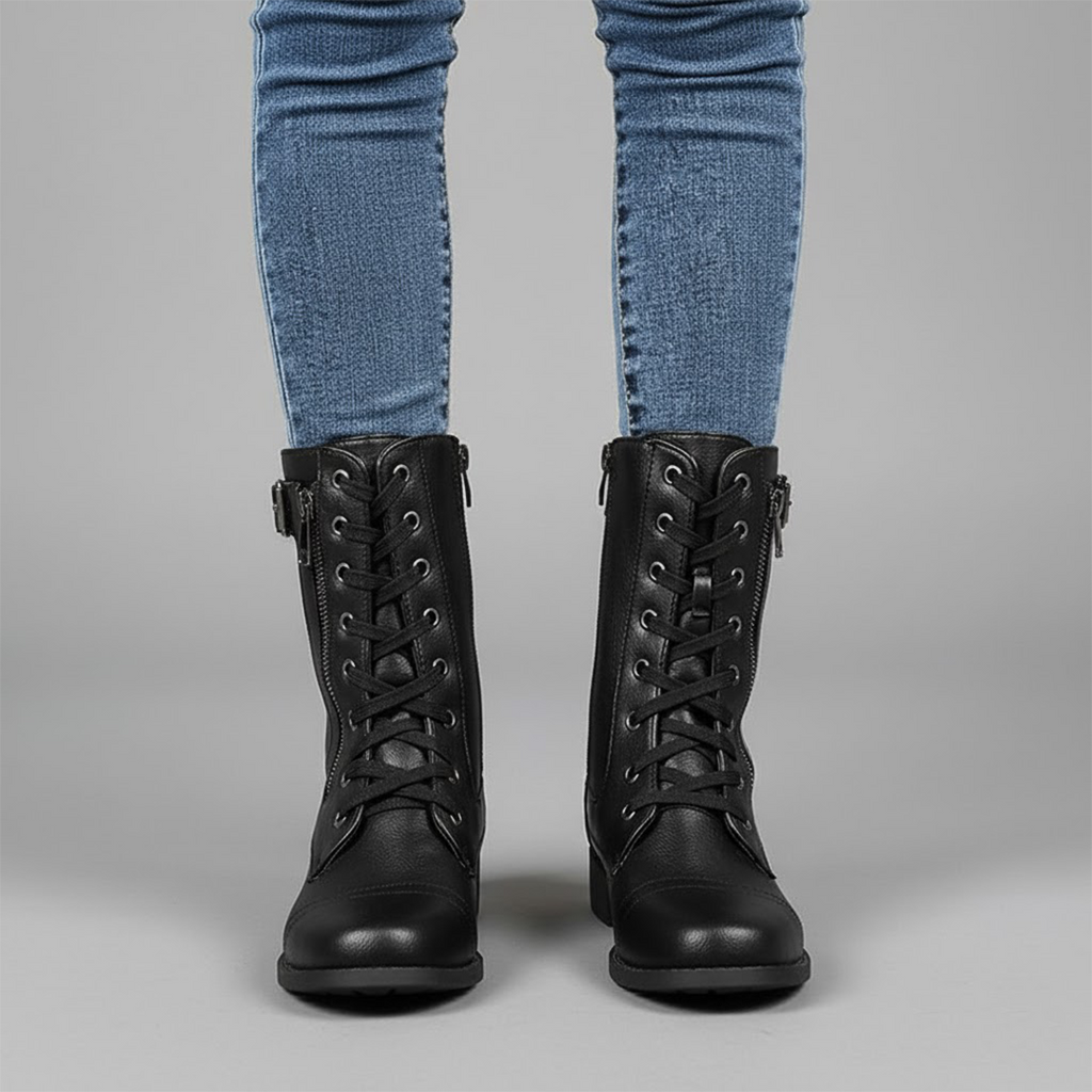Bonnie | Women's Orthopedic Ankle Boots with Side Zipper