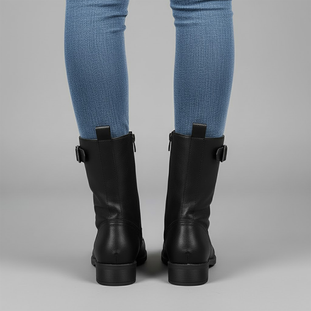 Bonnie | Women's Orthopedic Ankle Boots with Side Zipper