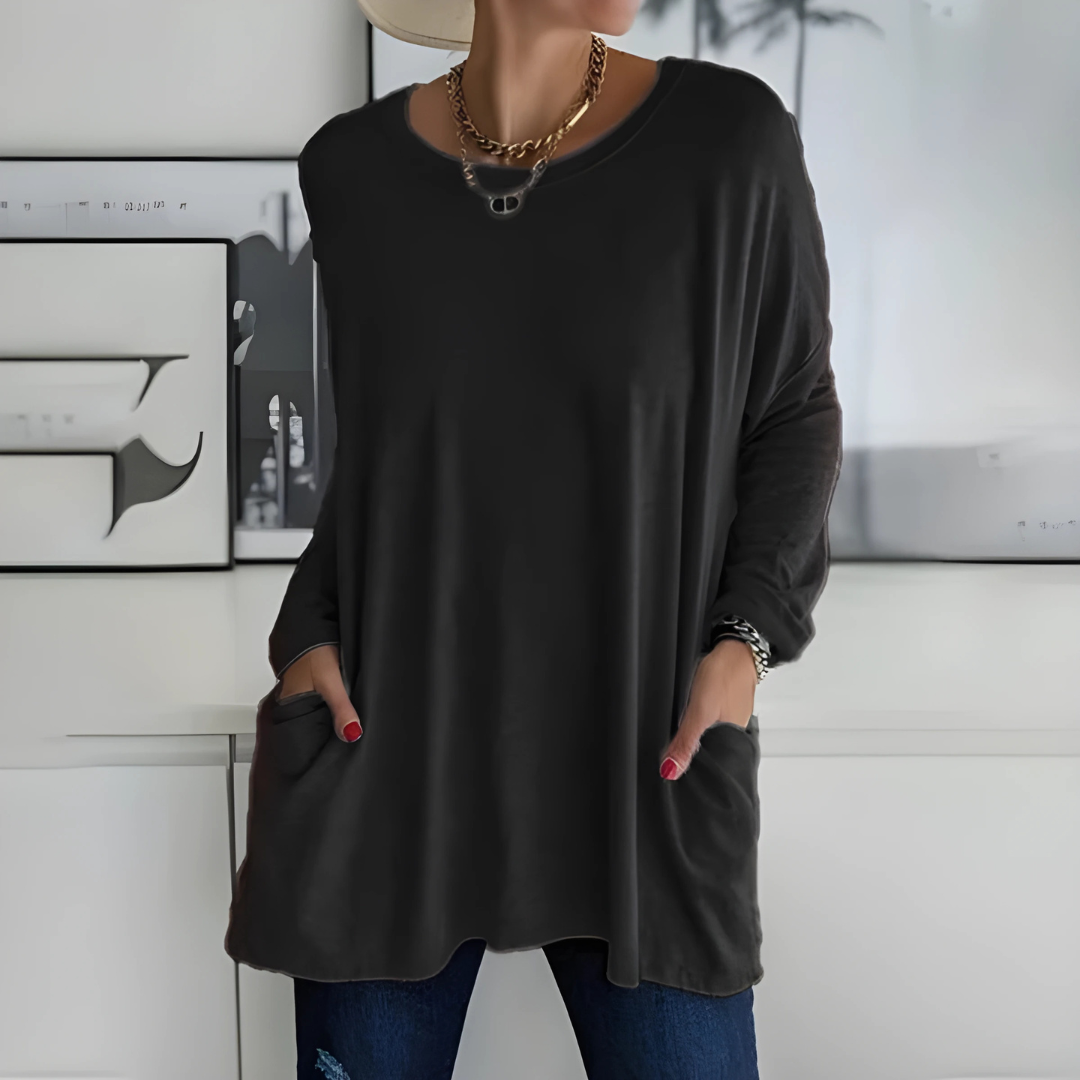 Arial | Women's Relaxed Long Sleeve Top