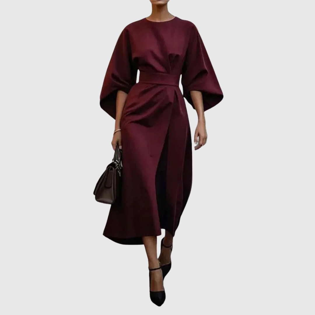 Eldra | Women's Batwing Sleeve Wedding Maxi Dress