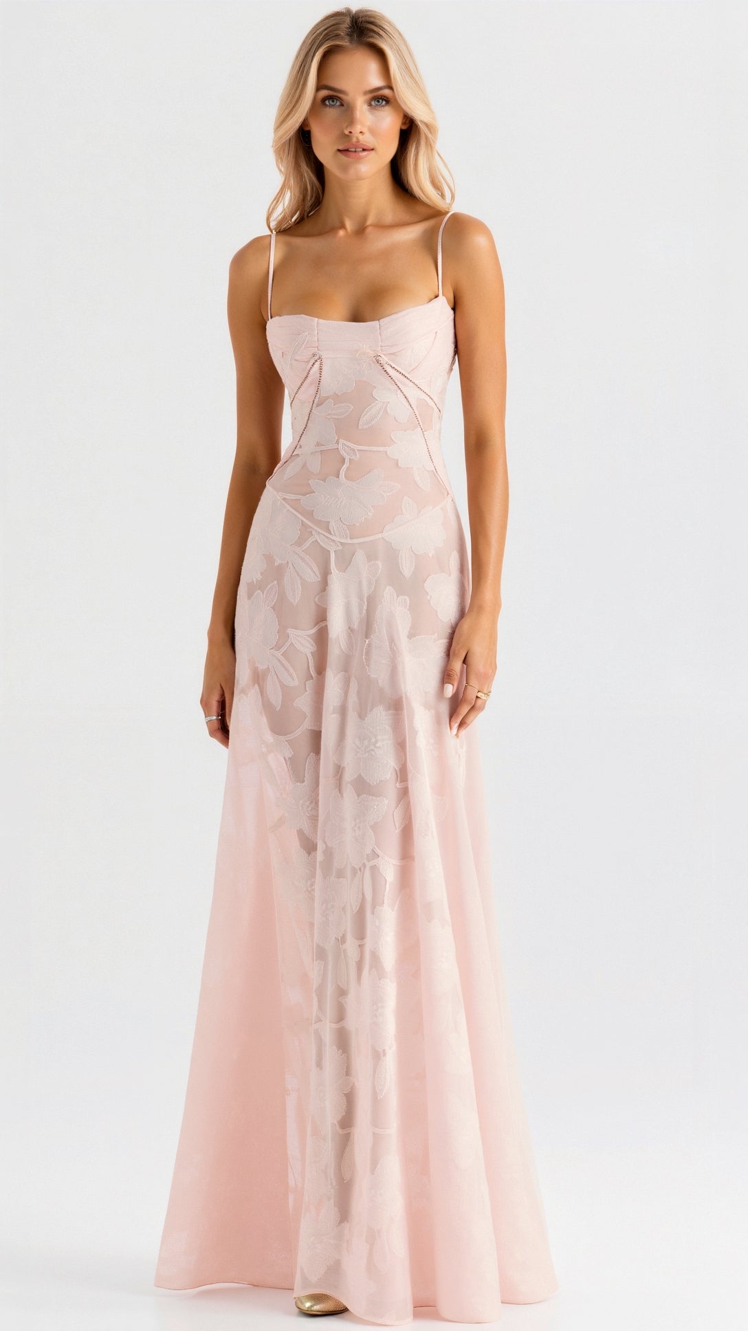 Zaria | Women's Bustier Maxi Wedding Guest Dress
