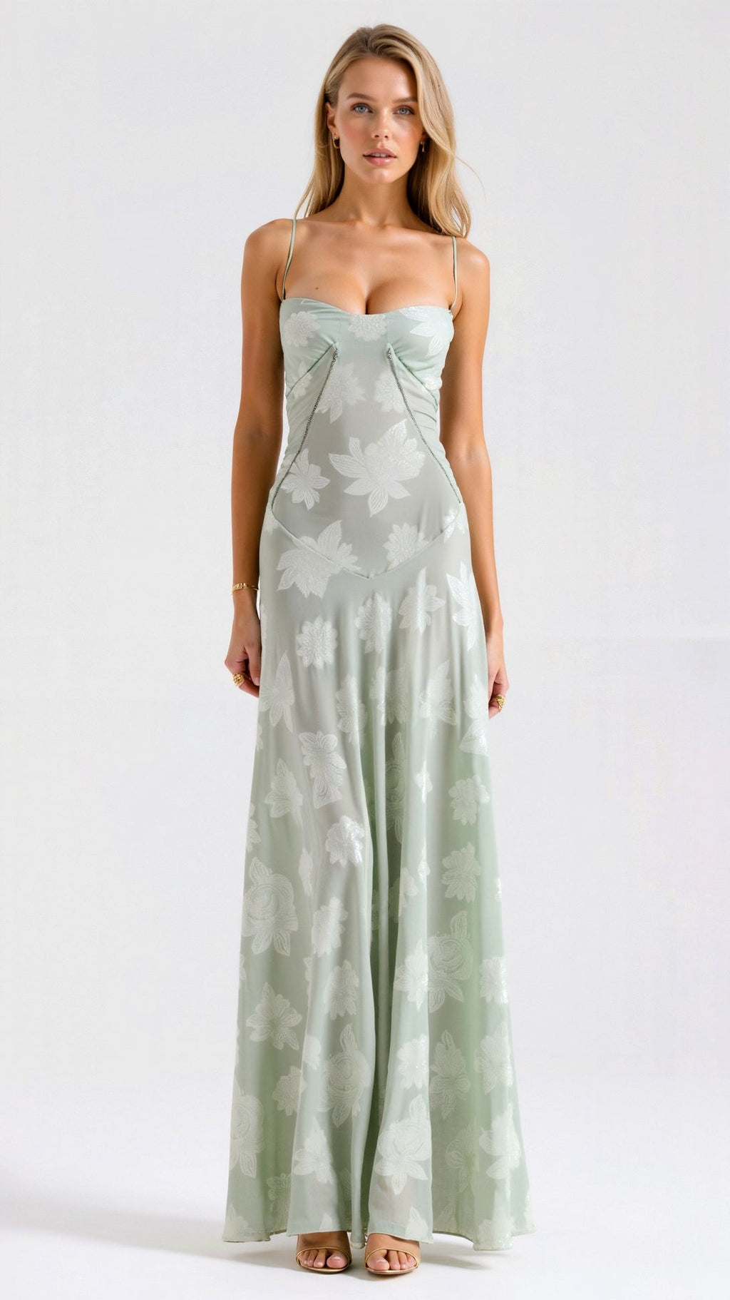 Zaria | Women's Bustier Maxi Wedding Guest Dress