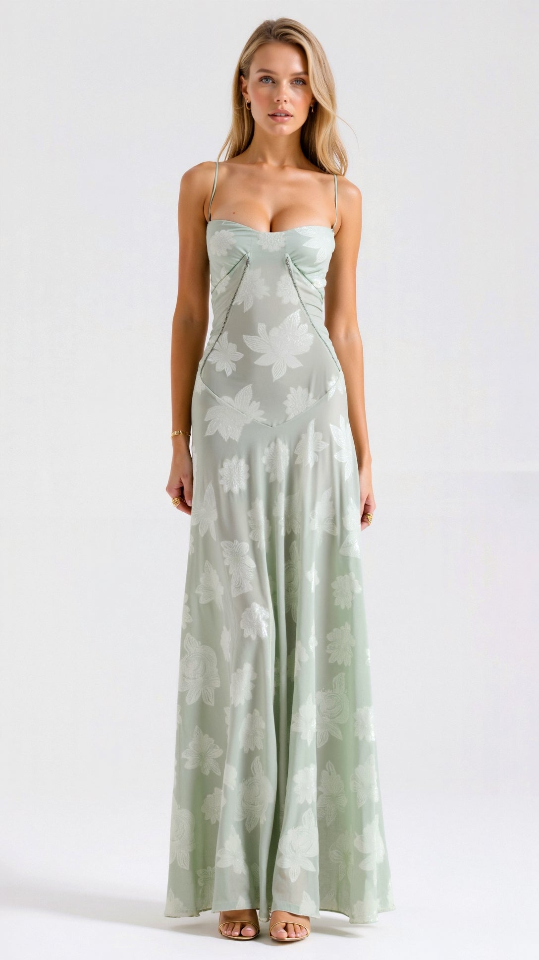 Zaria | Women's Bustier Maxi Wedding Guest Dress